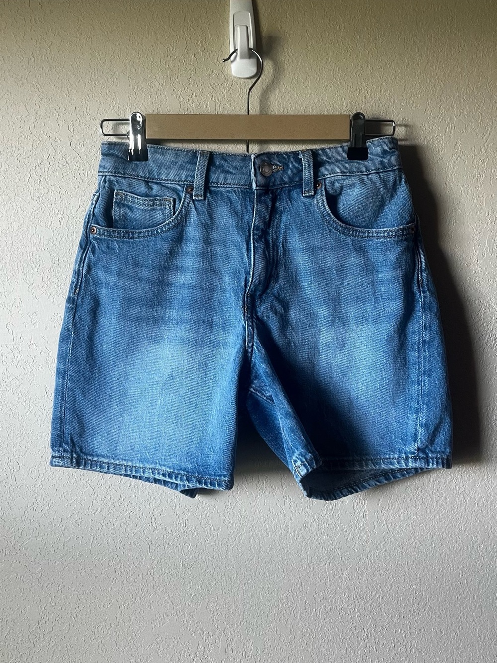 H&M High Waisted Denim Shorts
